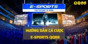 Giao diện cá cược E-Sports QQ88 với trận đấu LOL trực tiếp.